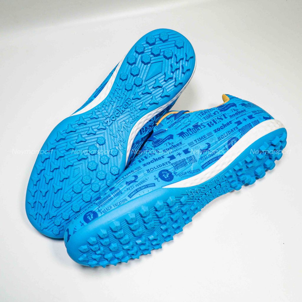 Giày đá bóng Zocker Winner Energy - Blue/White SNS-008-Blue
