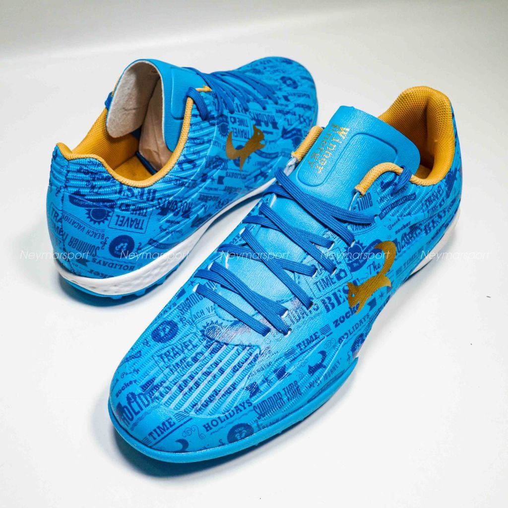 Giày đá bóng Zocker Winner Energy - Blue/White SNS-008-Blue