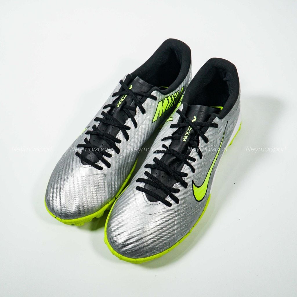 Nike Air Zoom Mercurial Vapor 15 Academy TF XXV - Metallic Silver/Volt/Black