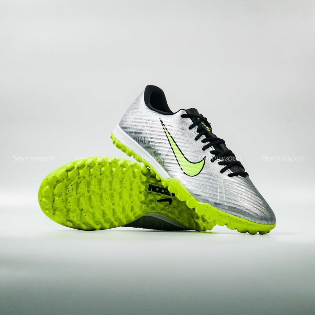 Nike Air Zoom Mercurial Vapor 15 Academy TF XXV - Metallic Silver/Volt/Black