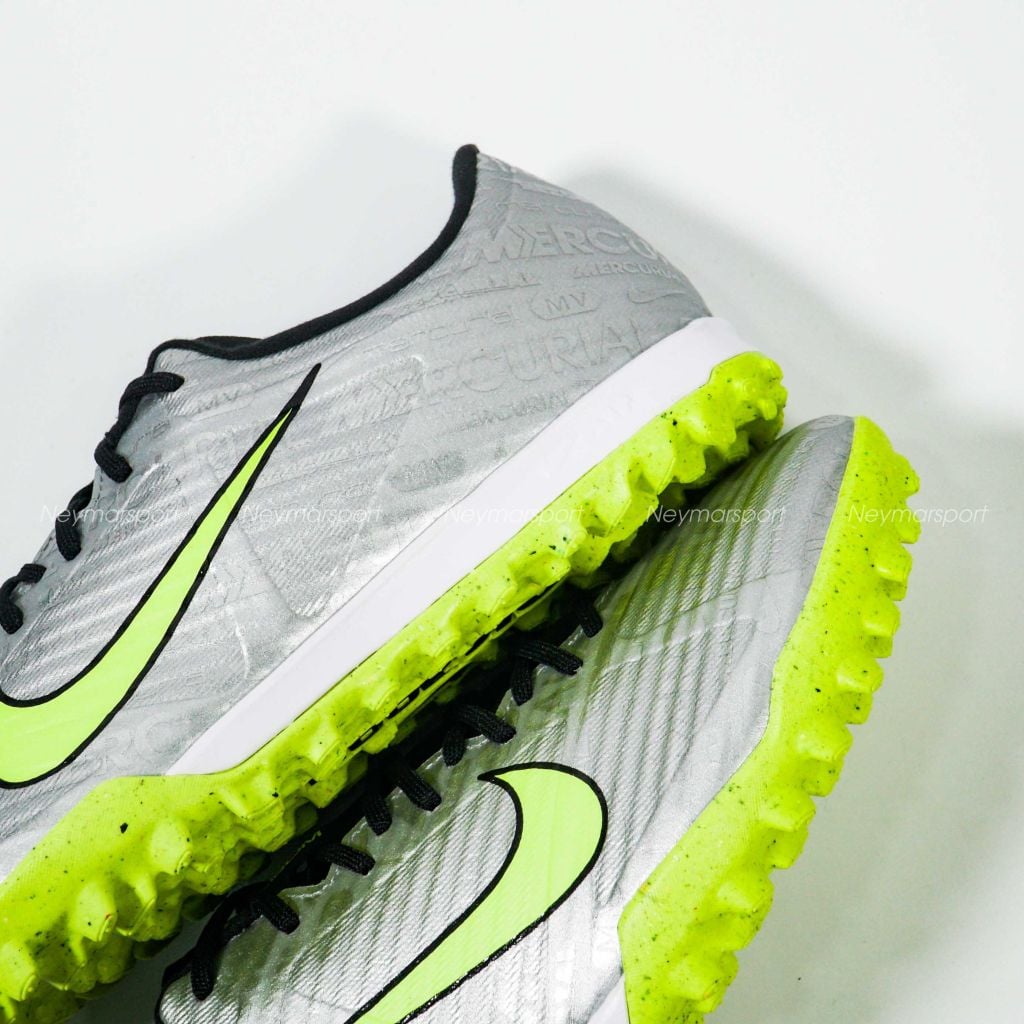 Nike Air Zoom Mercurial Vapor 15 Academy TF XXV - Metallic Silver/Volt/Black