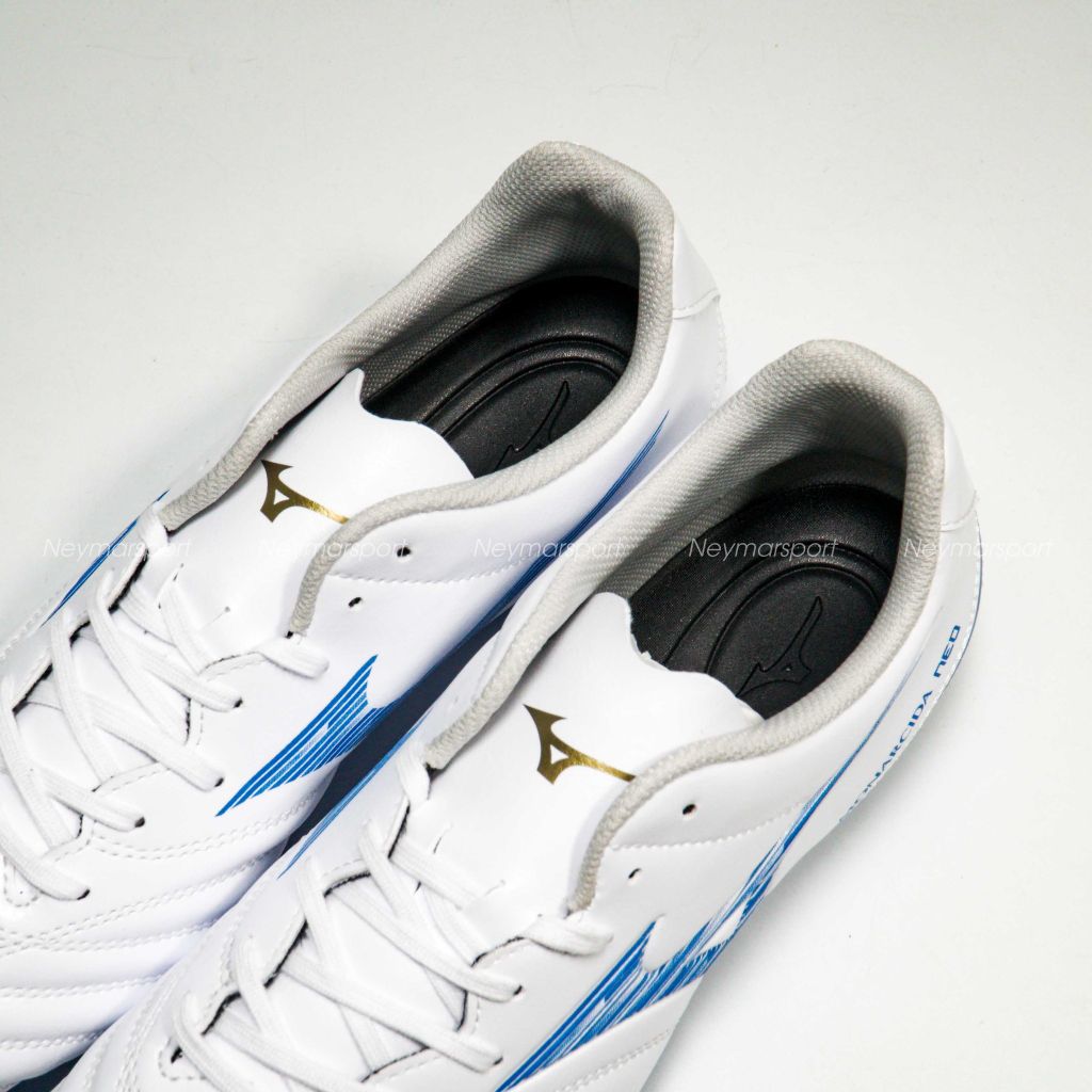 Giày đá bóng Mizuno Monarcida Neo III Select FG Mugen - White/Laser Blue P1GA242525