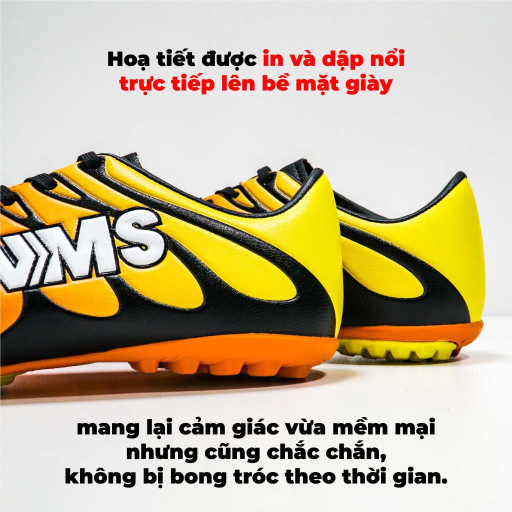 Giày đá bóng NMS Victory TF - Orange/Yellow