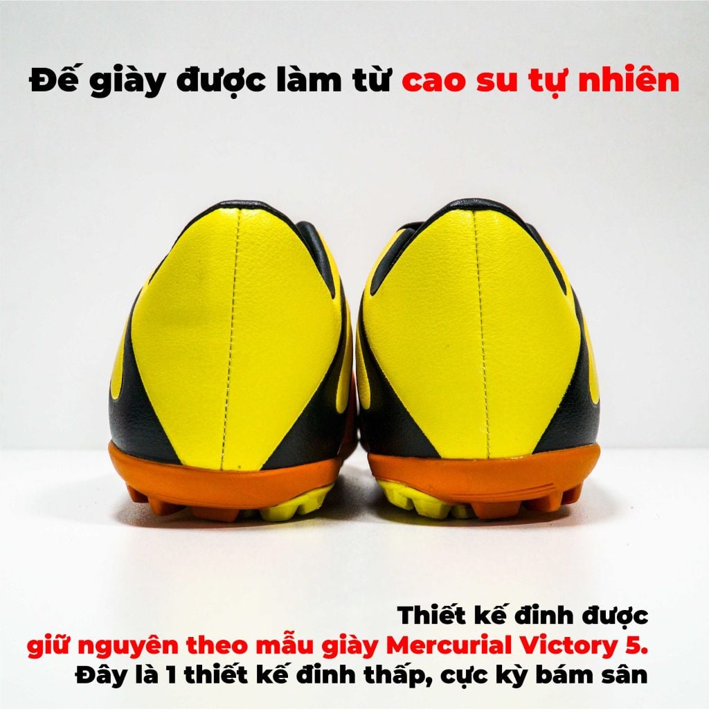 Giày đá bóng NMS Victory TF - Orange/Yellow