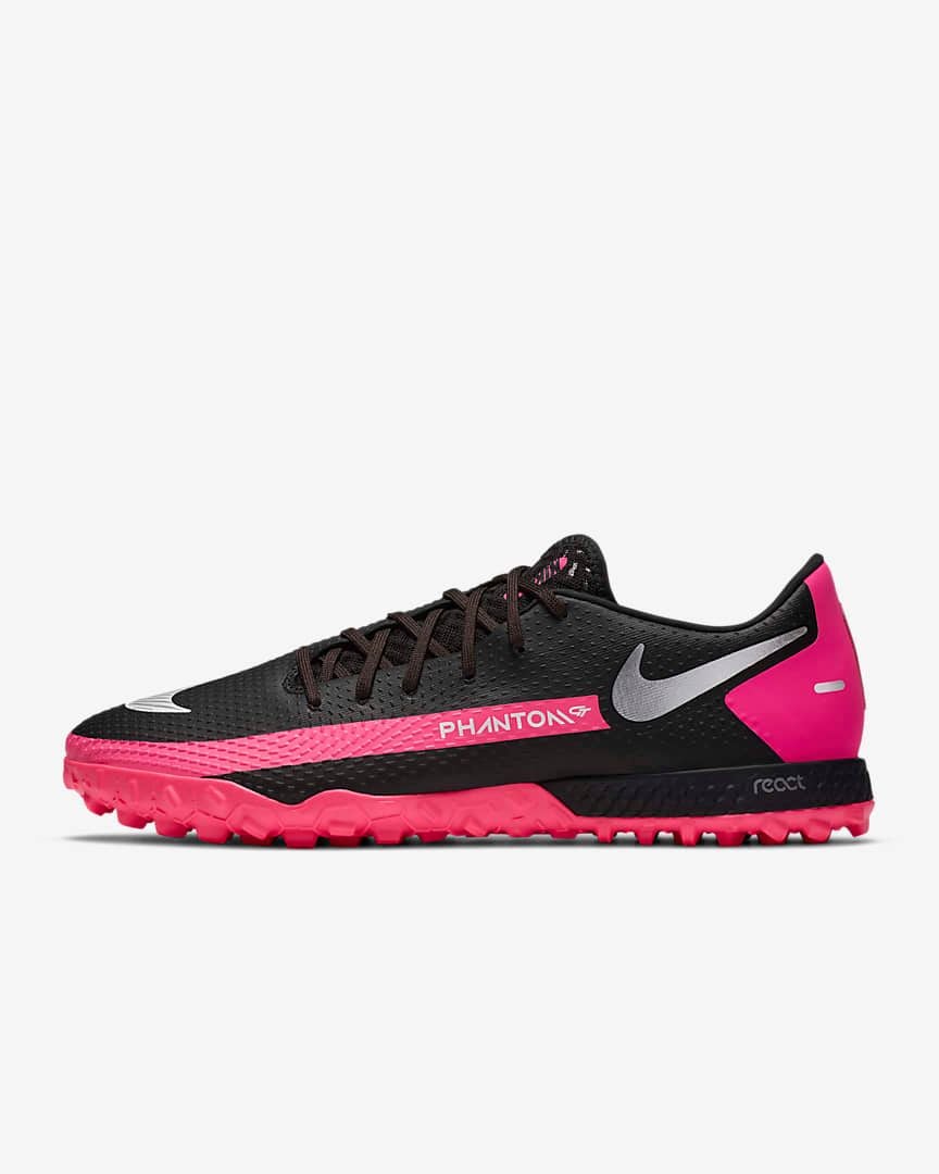 nike phantom gt pink and black