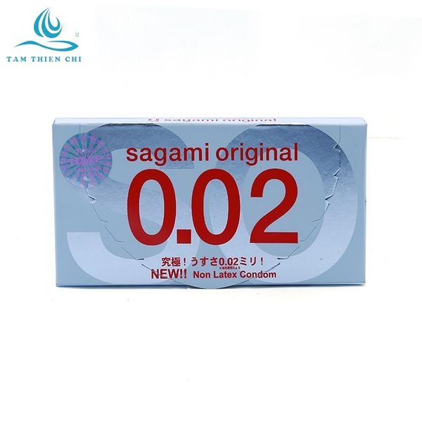 Bao cao su Sagami Japan Original 0.02 hộp 2 cái