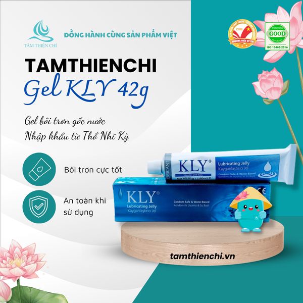 Gel bôi trơn gốc nước KLY hộp 82gram