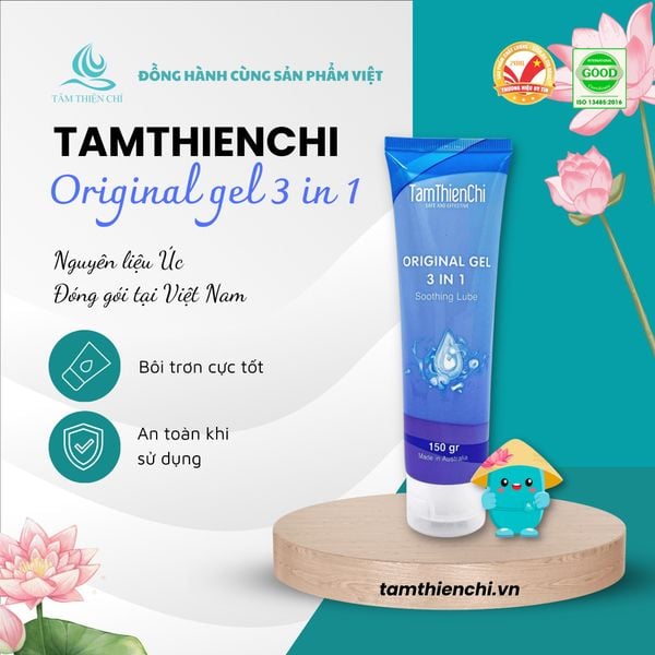 Gel bôi trơn gốc nước Tâm Thiện Chí Tuýp 150gr