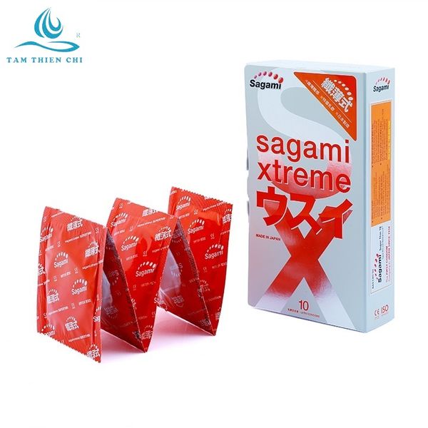 Bao cao su Sagami Japan Superthin hộp 10 cái