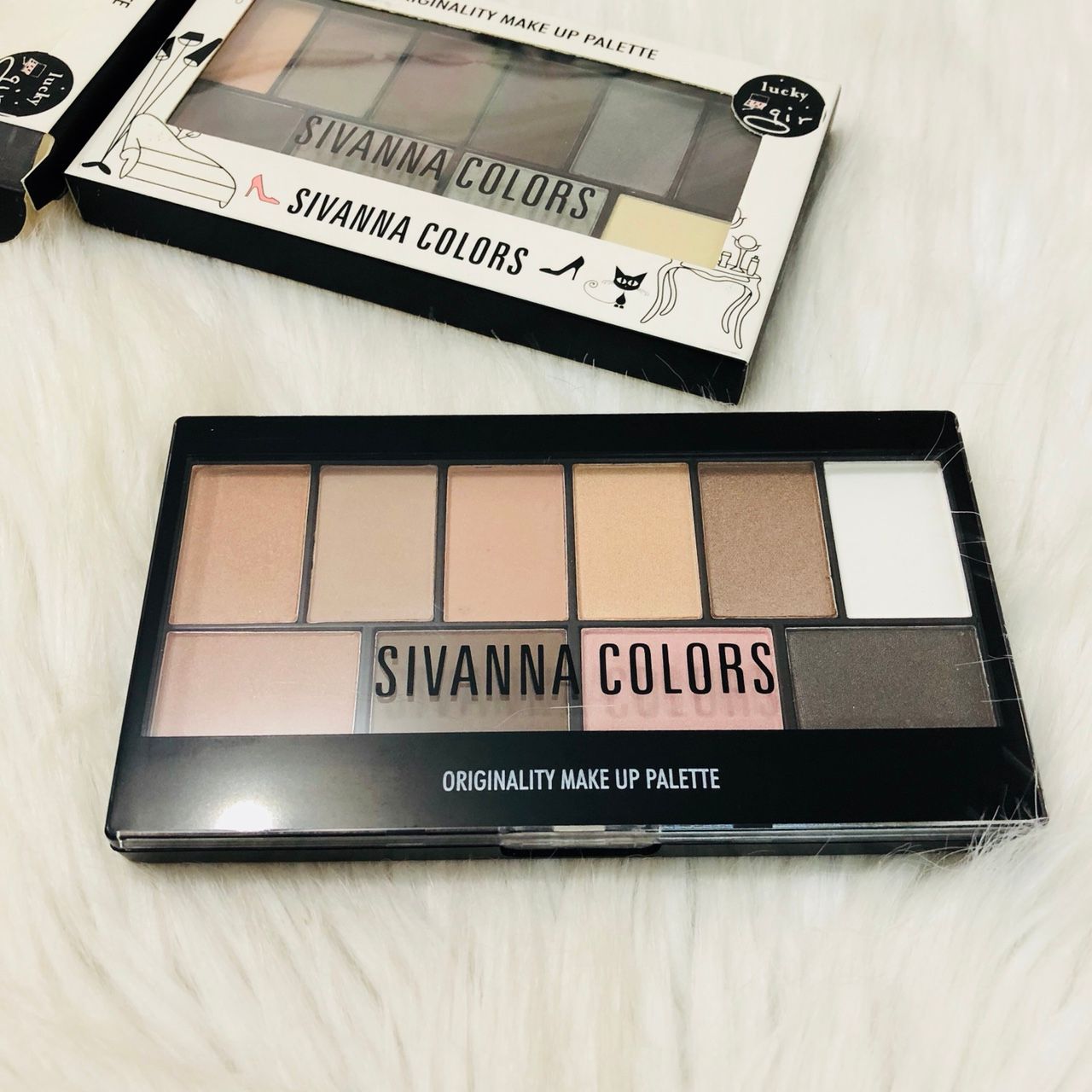 Phấn mắt SIVANNA COLORS originality make up palette - SIVANNA