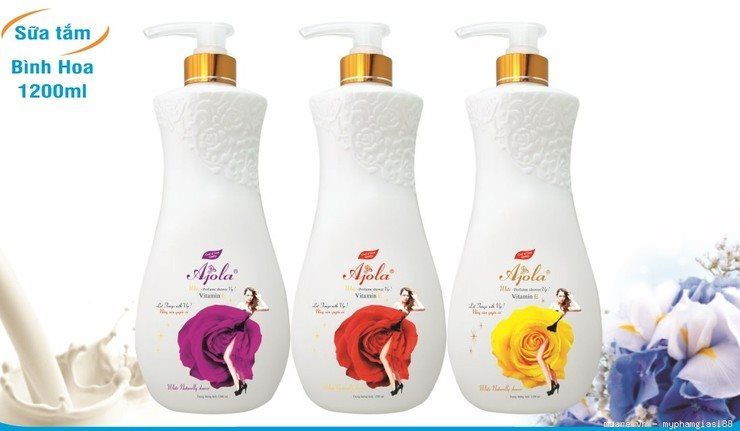 Sữa Tắm Ajola Vitamin E 1200ml