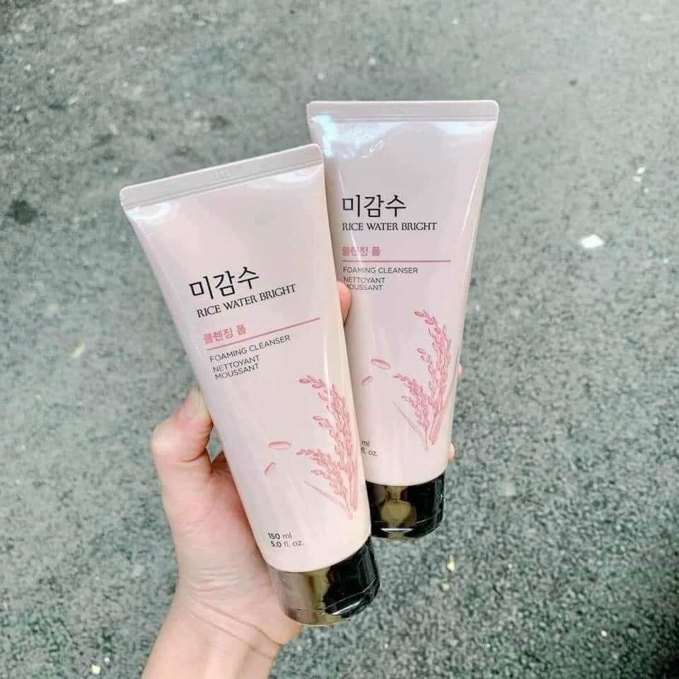 Sữa Rửa Mặt Gạo Làm Sáng Da The Face Shop Rice Water Bright Cleansing Foam (150ml)