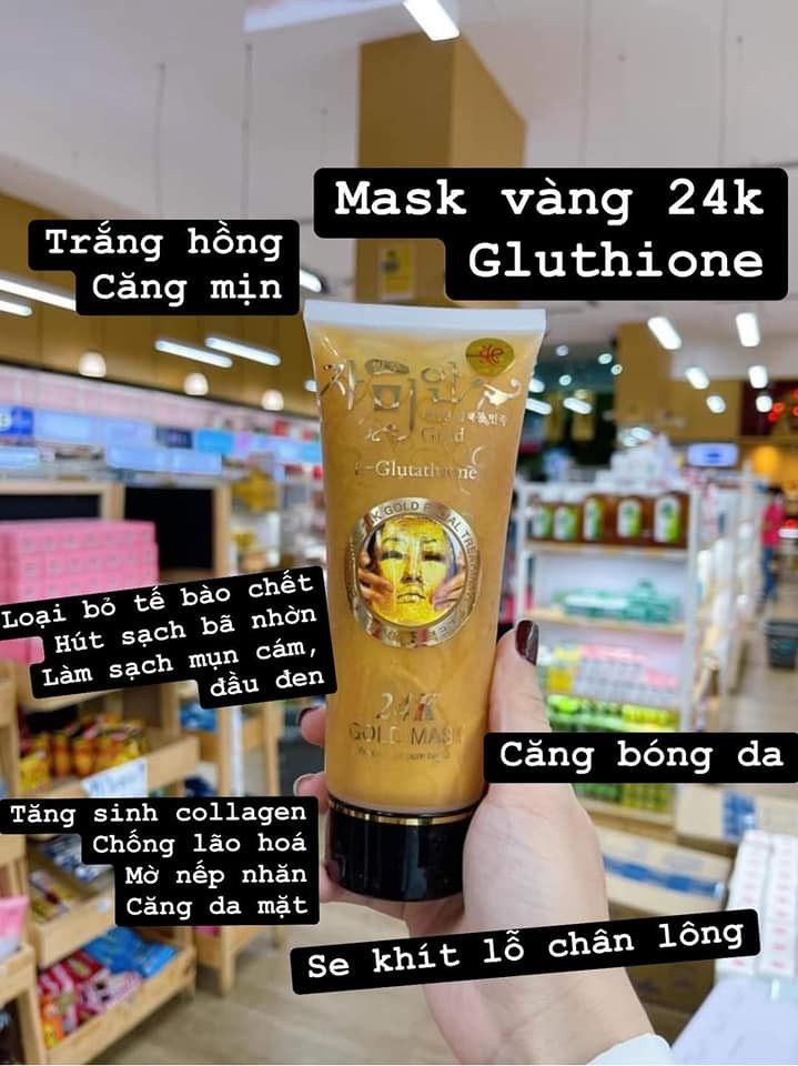 Tuýp Mặt Nạ Vàng 24k Gold Mask 220ml