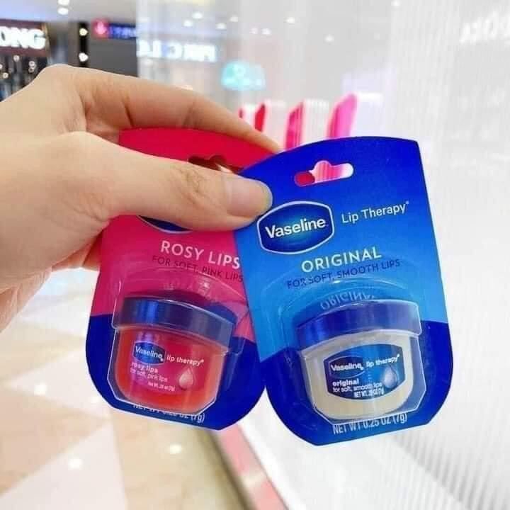 Sáp Dưỡng Môi Cấp Ẩm, Mềm Mịn, Chống Khô Và Nứt Nẻ Vaseline Lip Care 7g