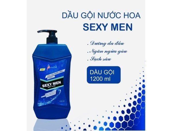 Dầu Gội Nước Hoa Sexy Men 1200ml