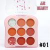 Bảng Phấn Mắt 9 Màu MILA COLOR