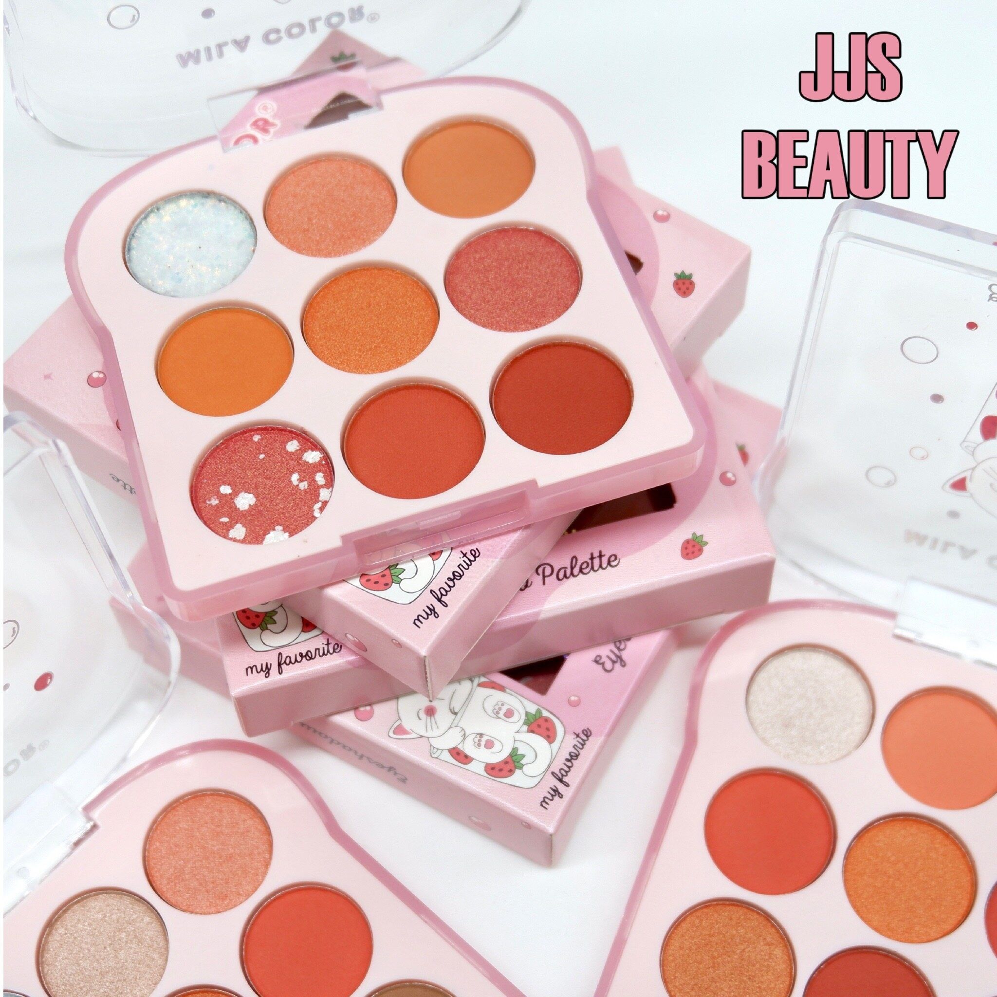 Bảng Phấn Mắt 9 Màu MILA COLOR