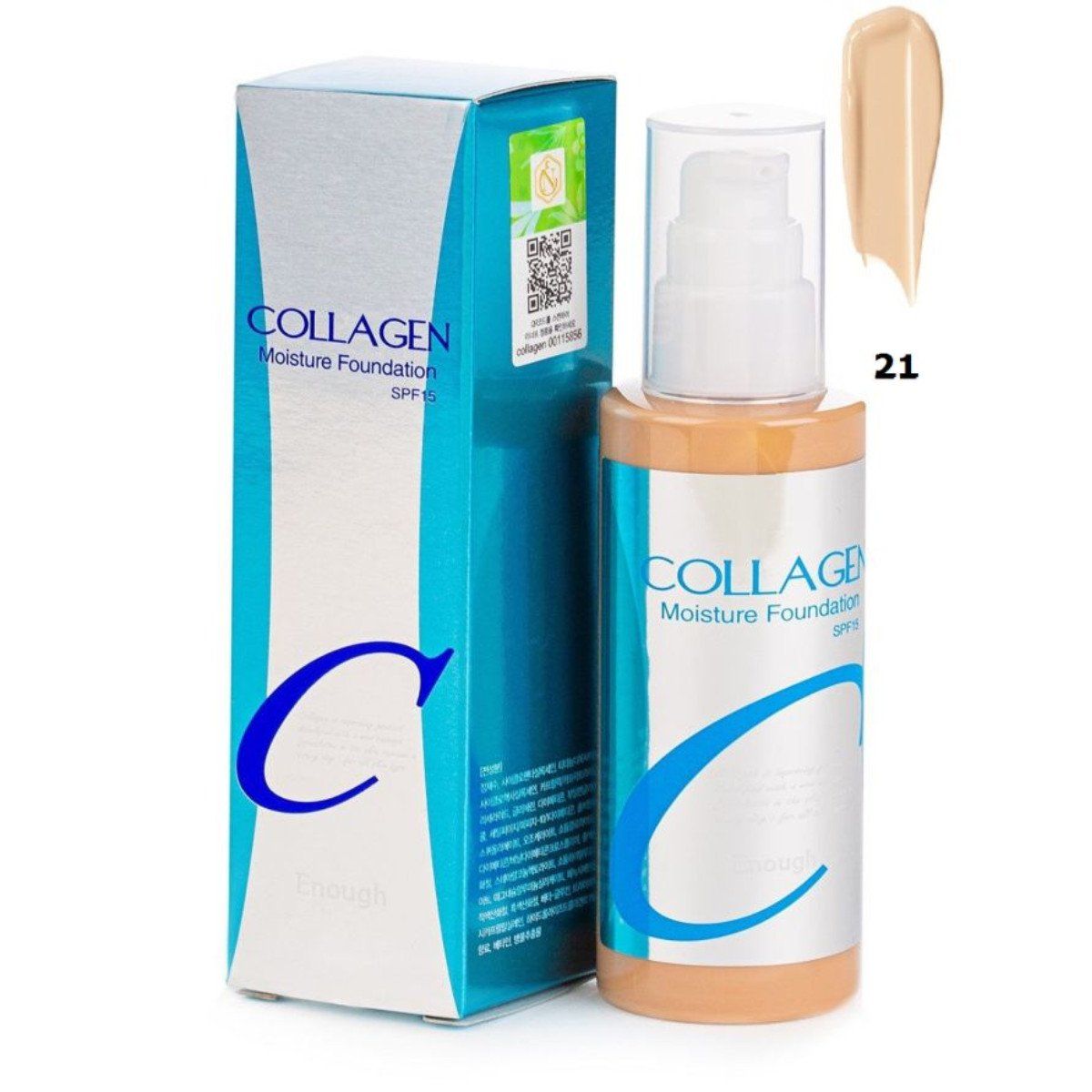 Kem nền Enough Collagen Moisture Foundation Hàn Quốc 100ml