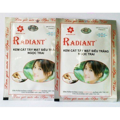 Kem tắm cát trắng ngọc trai Radiant