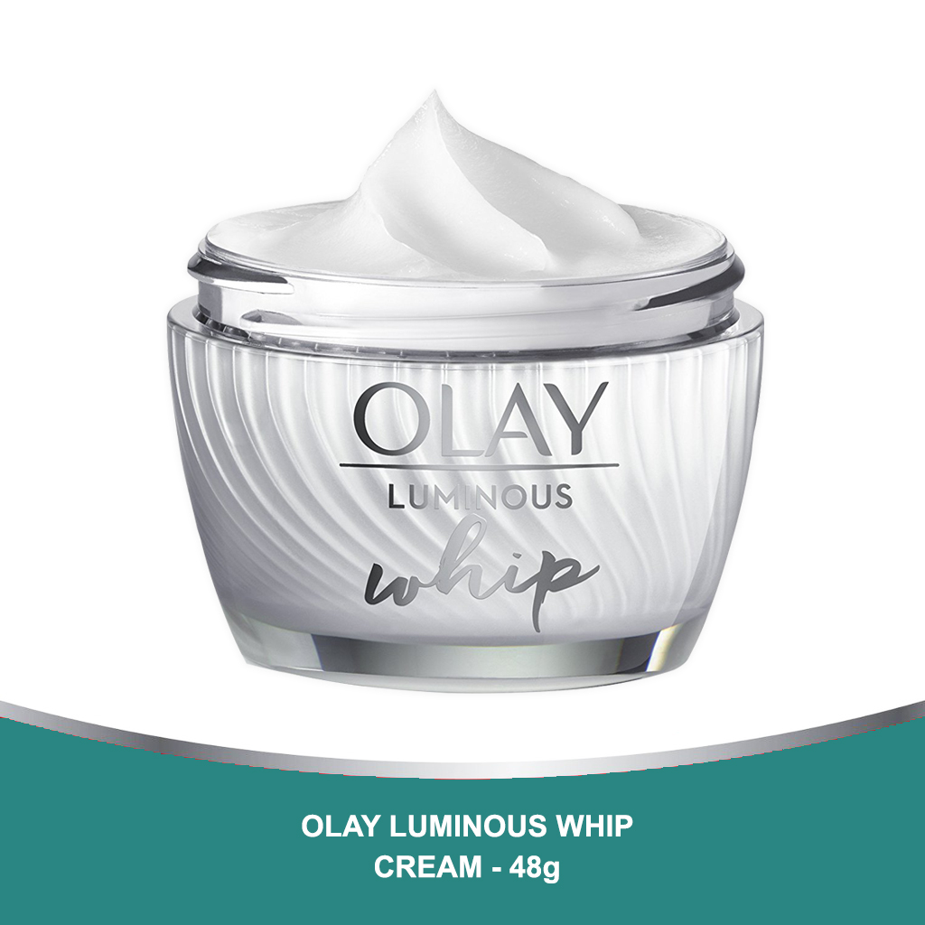 kem-duong-giup-sang-da-va-se-khit-lo-chan-long-olay-luminous-whip-active-moisturizer-48g