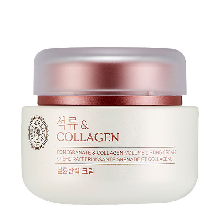 kem-duong-chong-lao-hoa-thefaceshop-pomegranate-and-collagen-volume-lifting-cream-100ml