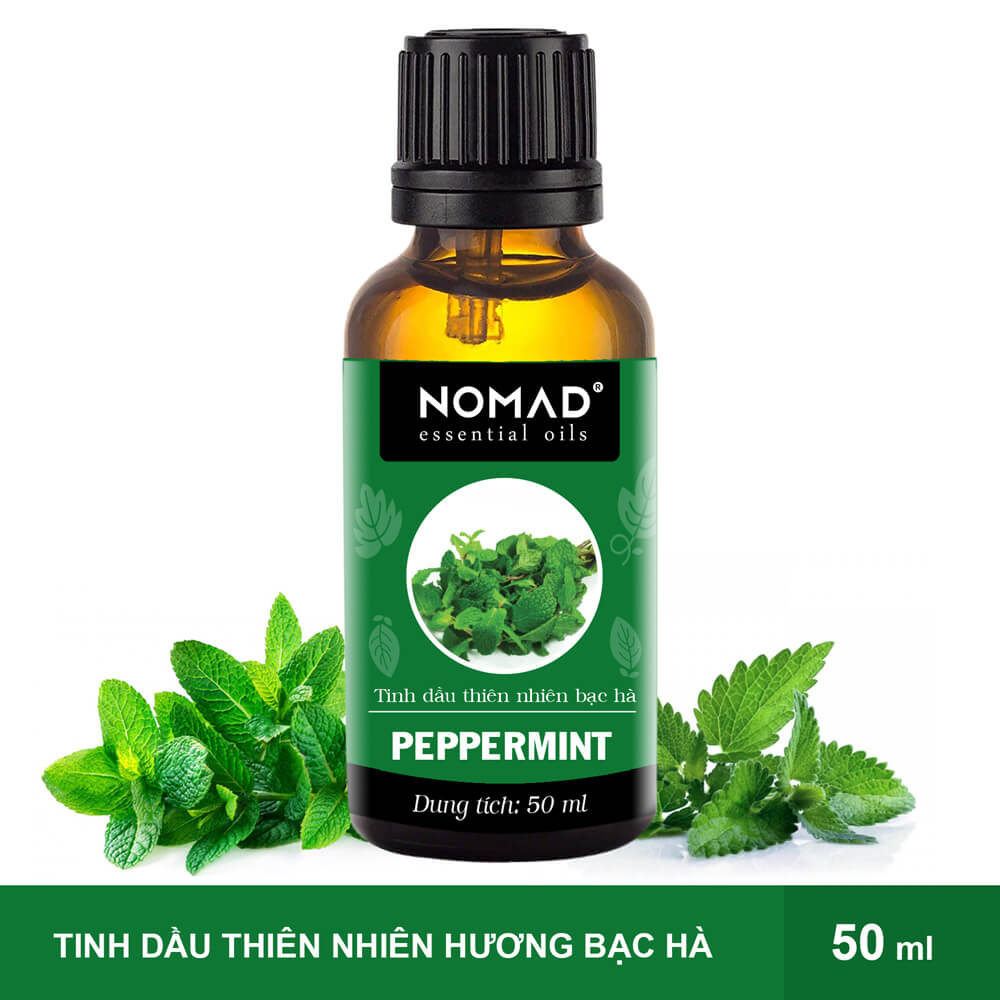 Tinh Dầu Bạc Hà Xông Phòng, Khử Mùi, Thanh Lọc Không Khí, Thoải Mái, Tỉnh Táo Bạc Hà Peppermint