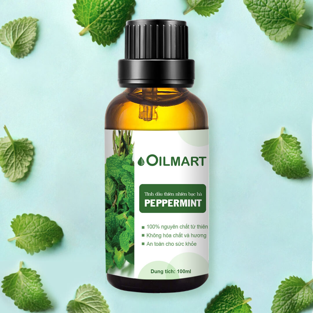 Tinh Dầu Thiên Nhiên Bạc Hà Oilmart Peppermint Essential Oil