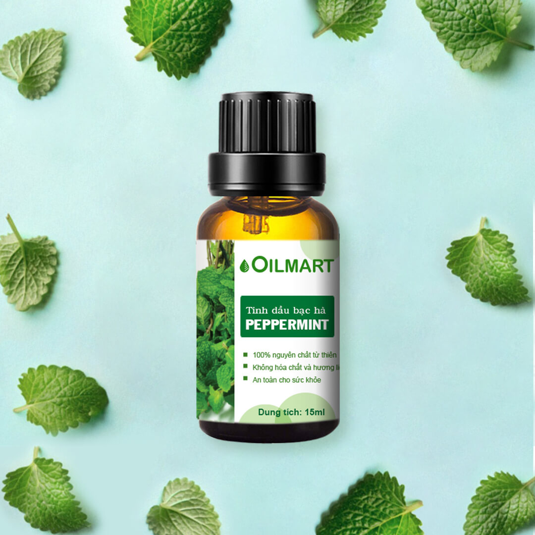 Tinh Dầu Thiên Nhiên Bạc Hà Oilmart Peppermint Essential Oil