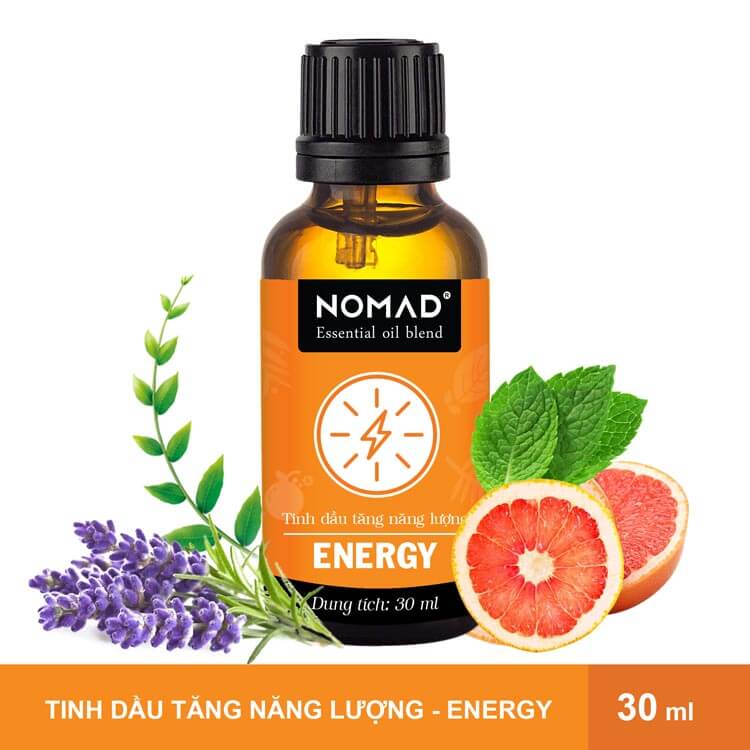 Tinh Dầu Tăng Năng Lượng Nomad Essential Oil Blend - Energy