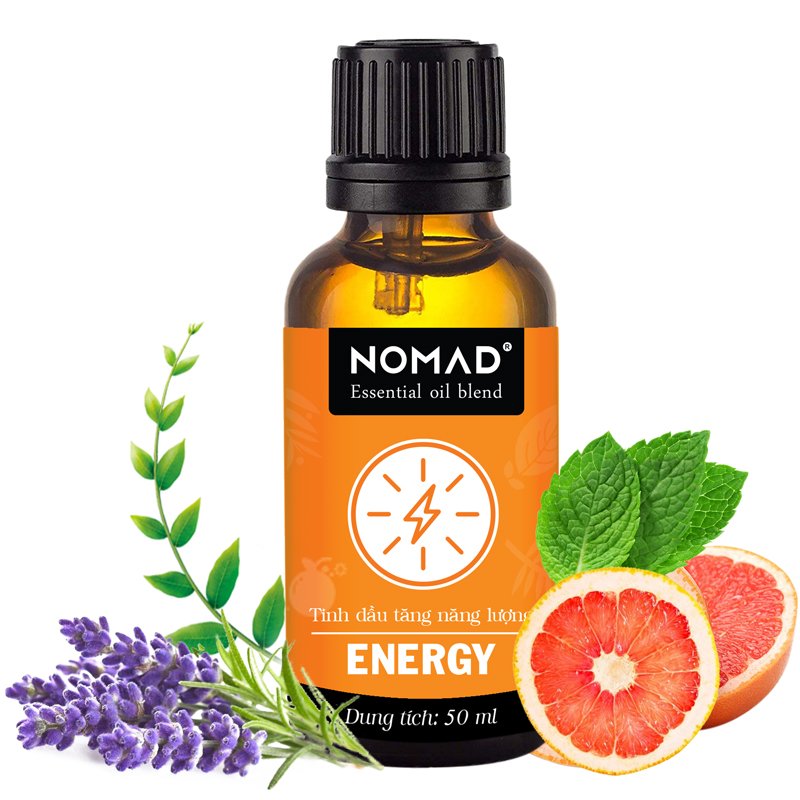 Tinh Dầu Tăng Năng Lượng Nomad Essential Oil Blend - Energy