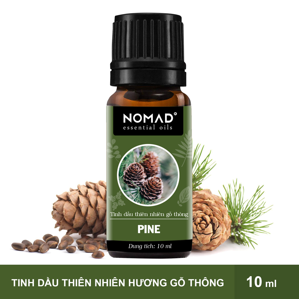 Combo 2 Tinh Dầu Nguyên Chất Nomad: Tinh Dầu Hoa Oải Hương (10ml) + Tinh Dầu Gỗ Thông (10ml)