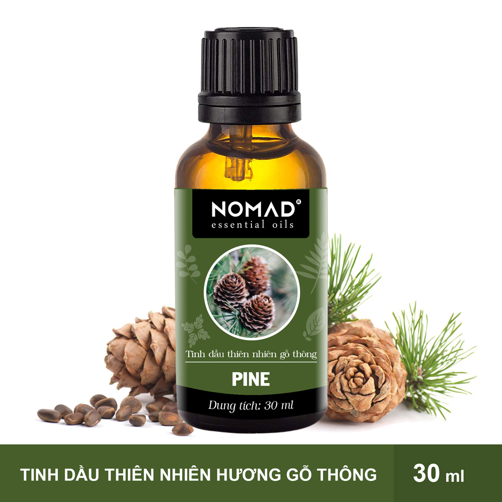 Tinh Dầu Thiên Nhiên Hương Gỗ Thông Nomad Essential Oils Pine