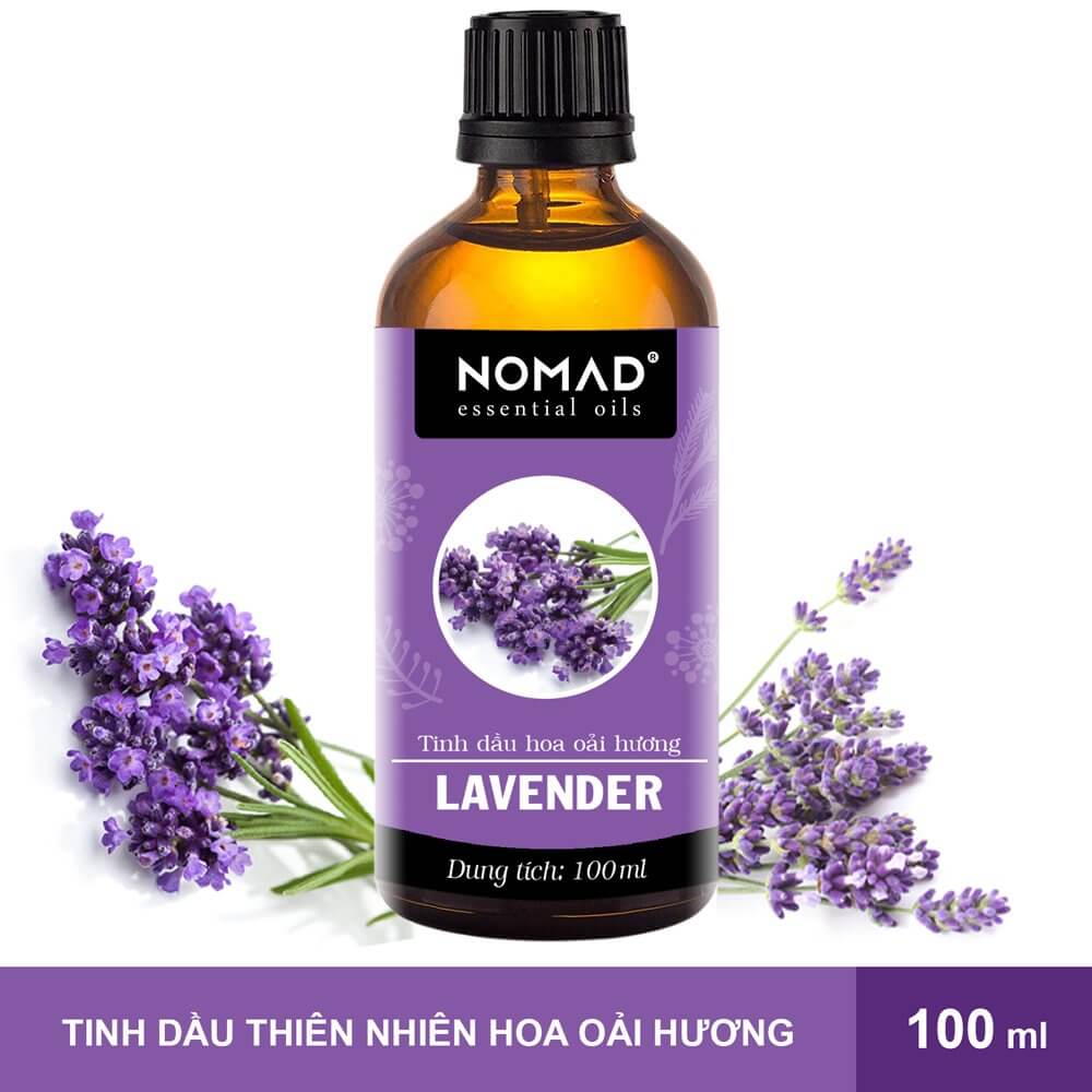 Tinh Dầu Oải Hương Xông Phòng, Thư Giãn, Dễ Ngủ, Đuổi Muỗi Oải Hương Lavender