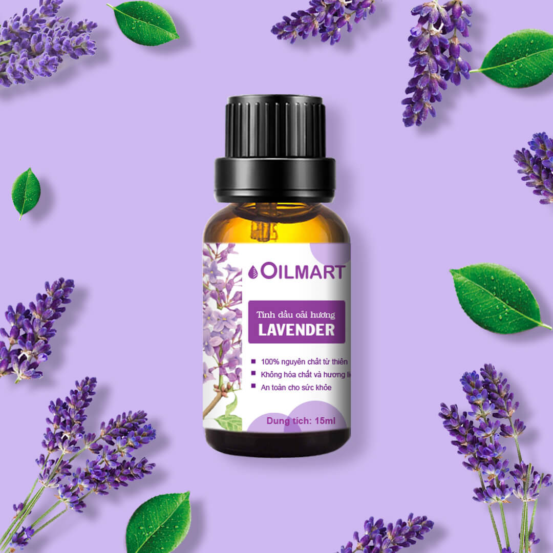 Tinh Dầu Thiên Nhiên Oải Hương Oilmart Lavender Essential Oil