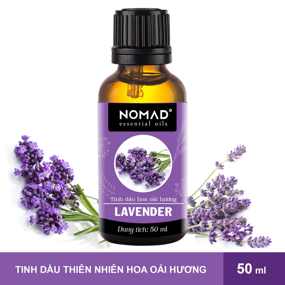 Tinh Dầu Oải Hương Xông Phòng, Thư Giãn, Dễ Ngủ, Đuổi Muỗi Oải Hương Lavender