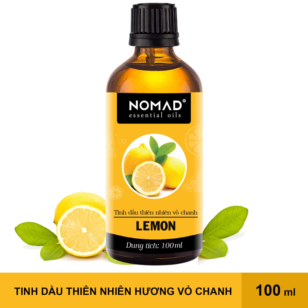 Tinh Dầu Thiên Nhiên Hương Chanh Tươi  Nomad Essential Oils Lemon