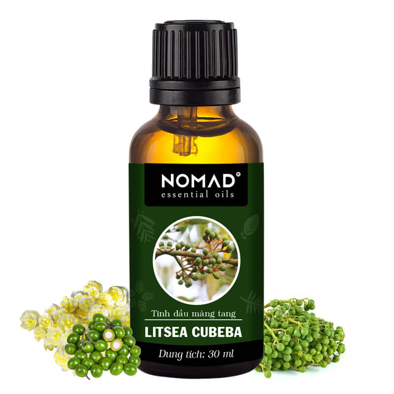 Tinh Dầu Thiên Nhiên Màng Tang Nomad Litsea Cubeba Essential Oil