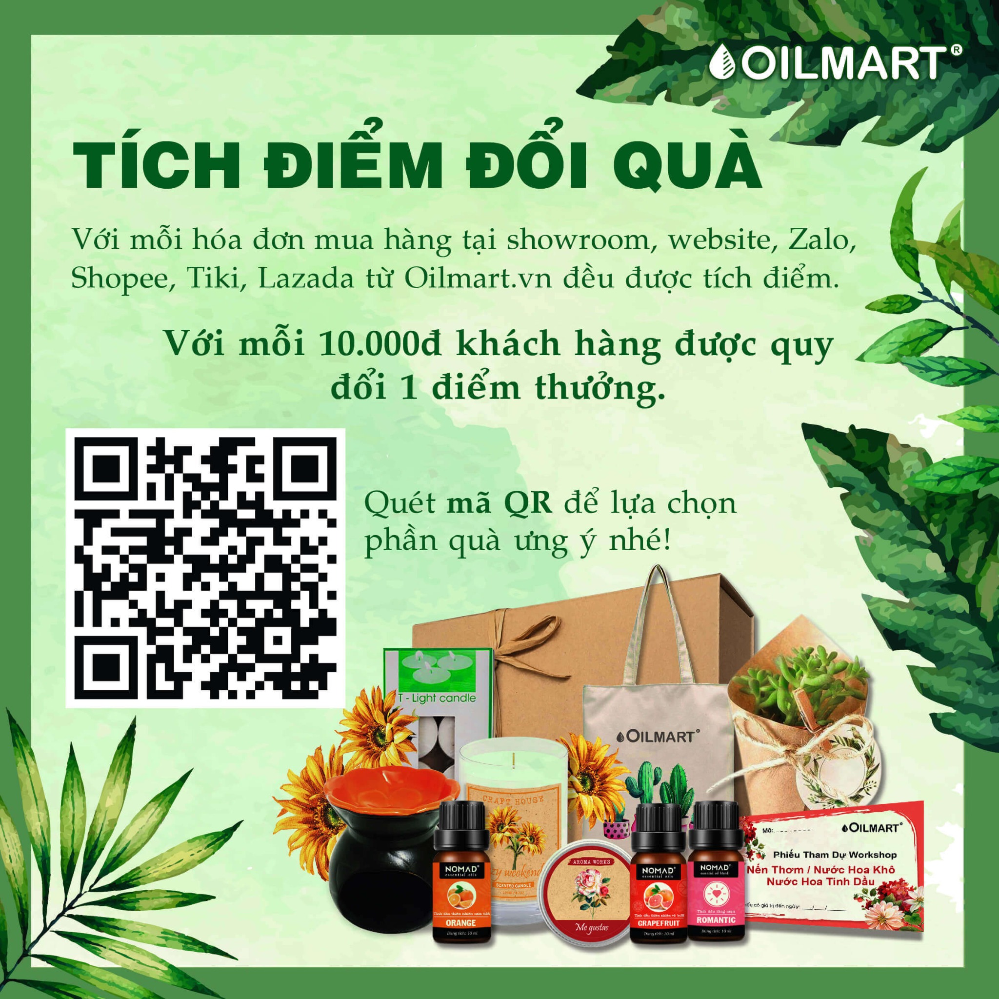 Tinh Dầu Thiên Nhiên Ngọc Lan Tây Oilmart Ylang Ylang Essential Oil