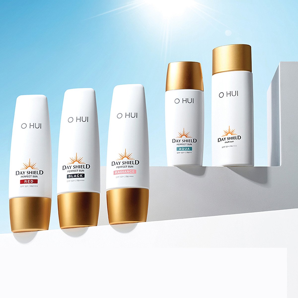 Kem Chống Nắng Ohui Day Shield Perfect Sun Black Spf 50+ / PA++++ 50ml