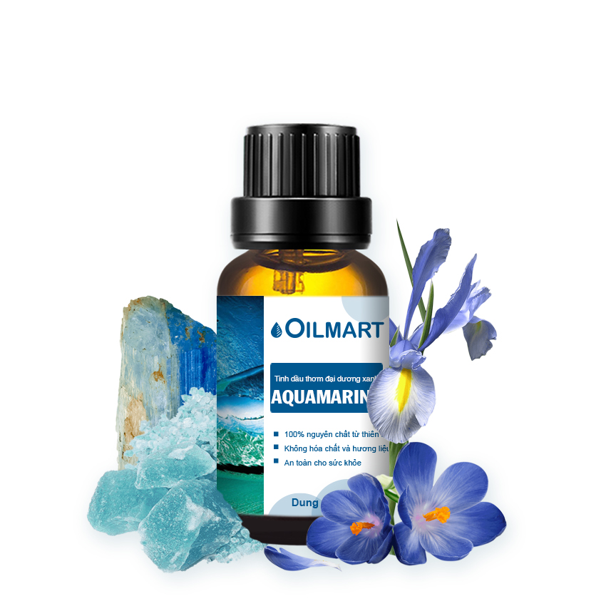 Tinh Dầu Thơm Đại Dương Xanh Oilmart Aquamarine Essential Oil Blend