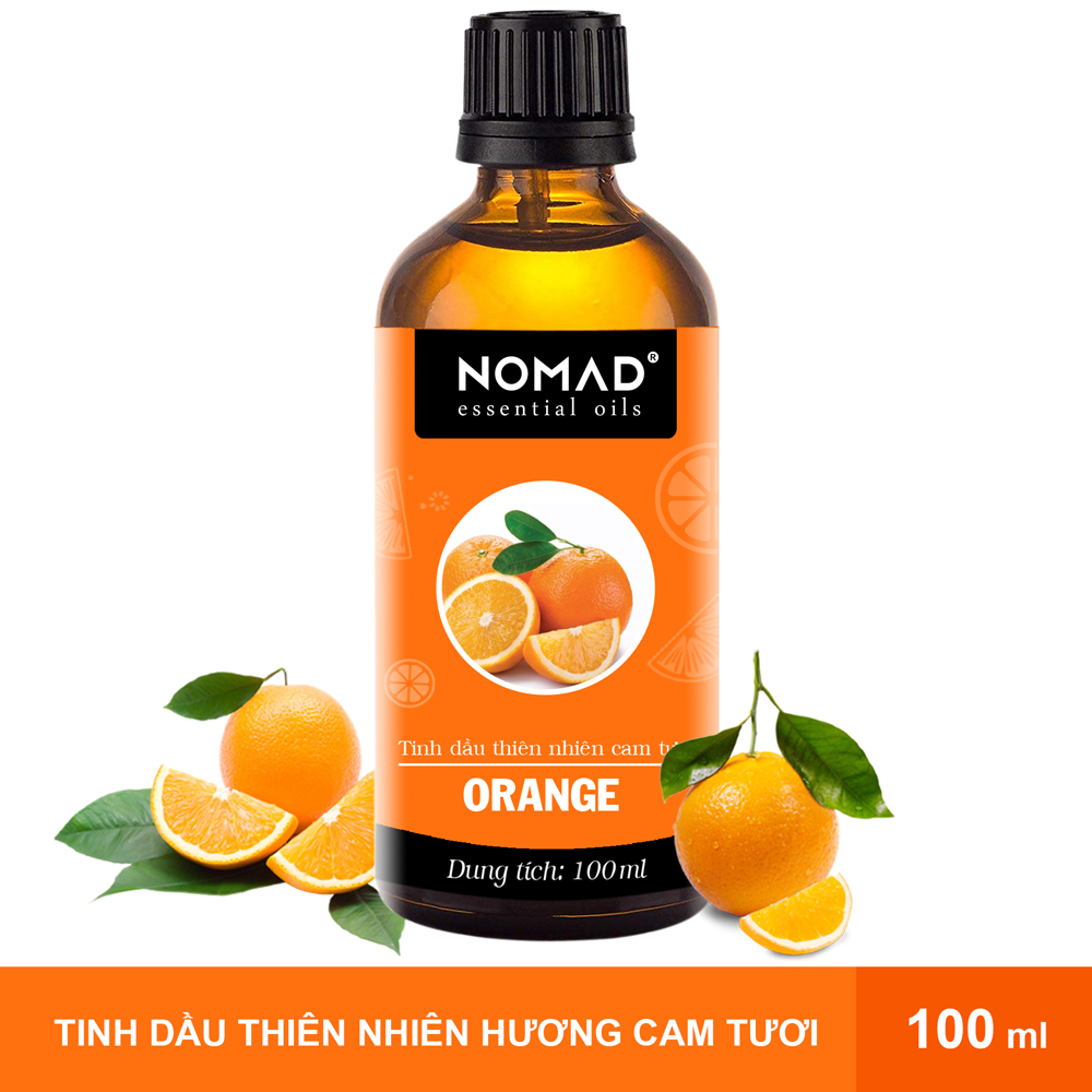 Tinh Dầu Thiên Nhiên Hương Cam Tươi Nomad Essential Oils Orange