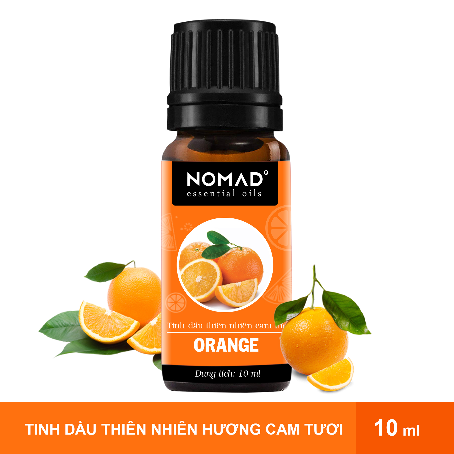 Tinh Dầu Thiên Nhiên Hương Cam Tươi Nomad Essential Oils Orange