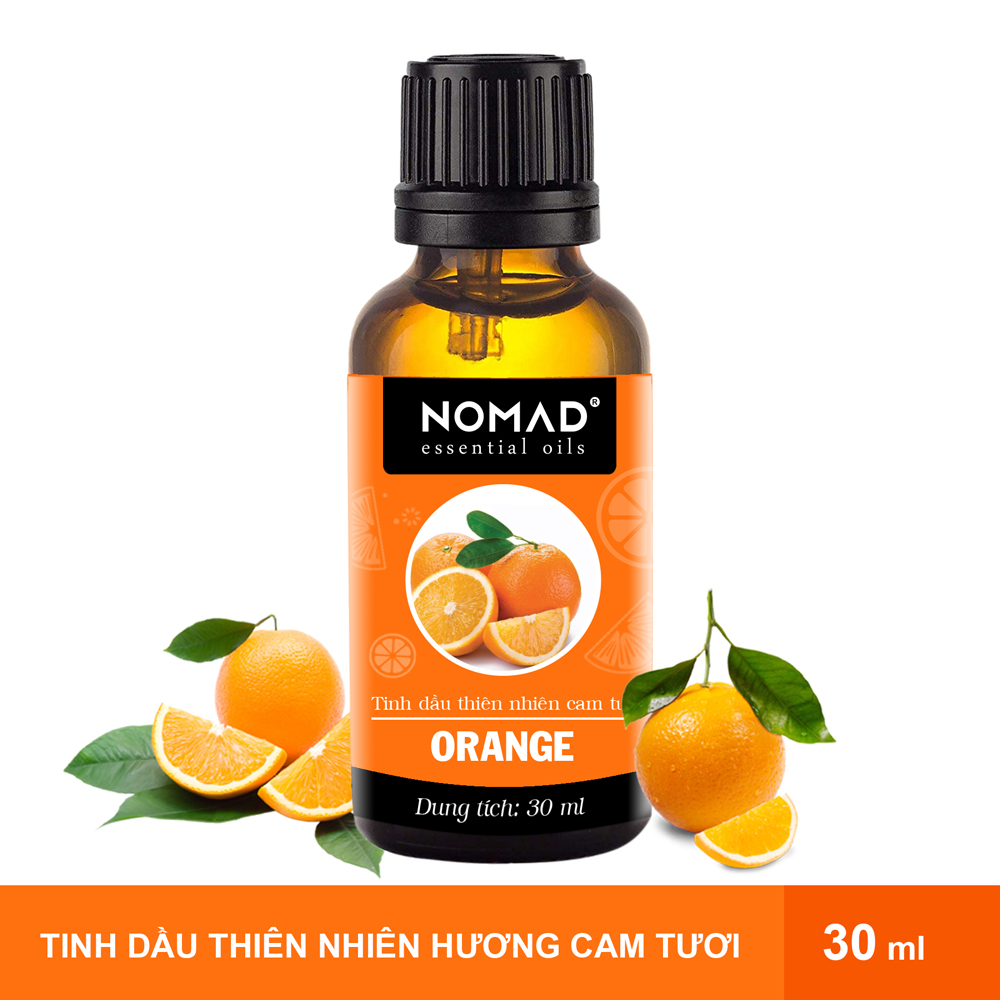 Tinh Dầu Thiên Nhiên Hương Cam Tươi Nomad Essential Oils Orange