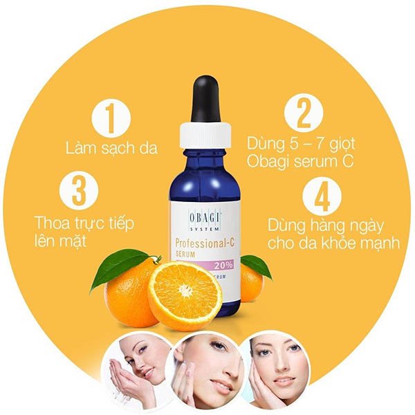 Serum Chống Oxy Hóa, Làm Sáng Đều Màu Da Obagi Professional C Serum 20% (30ml)