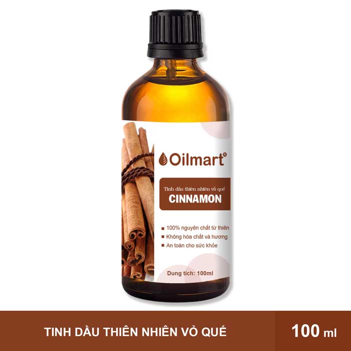 Tinh Dầu Thiên Nhiên Vỏ Quế Oilmart Cinnamon Essential Oil