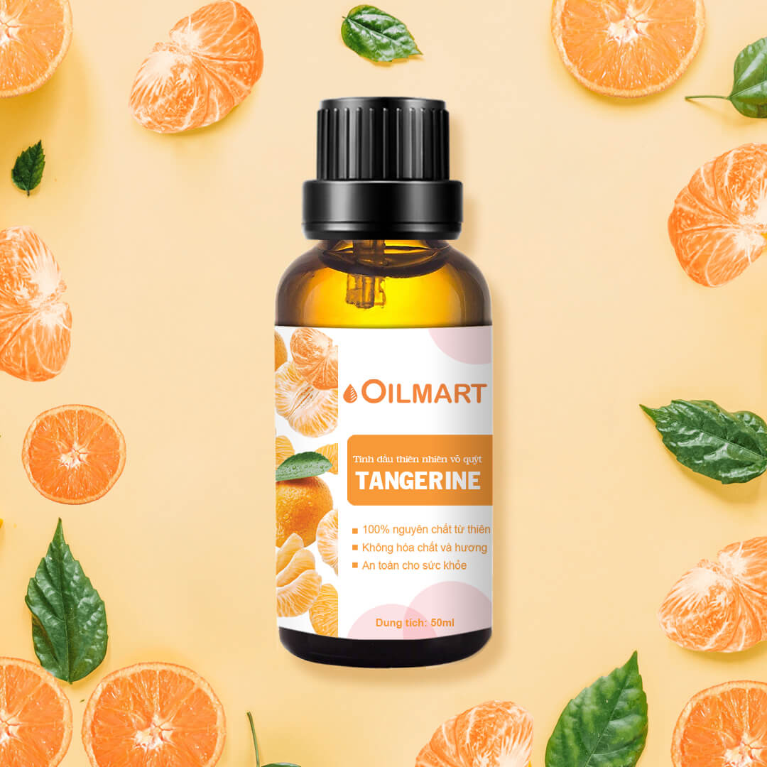 Tinh Dầu Thiên Nhiên Vỏ Quýt Oilmart Tangerine Essential Oil