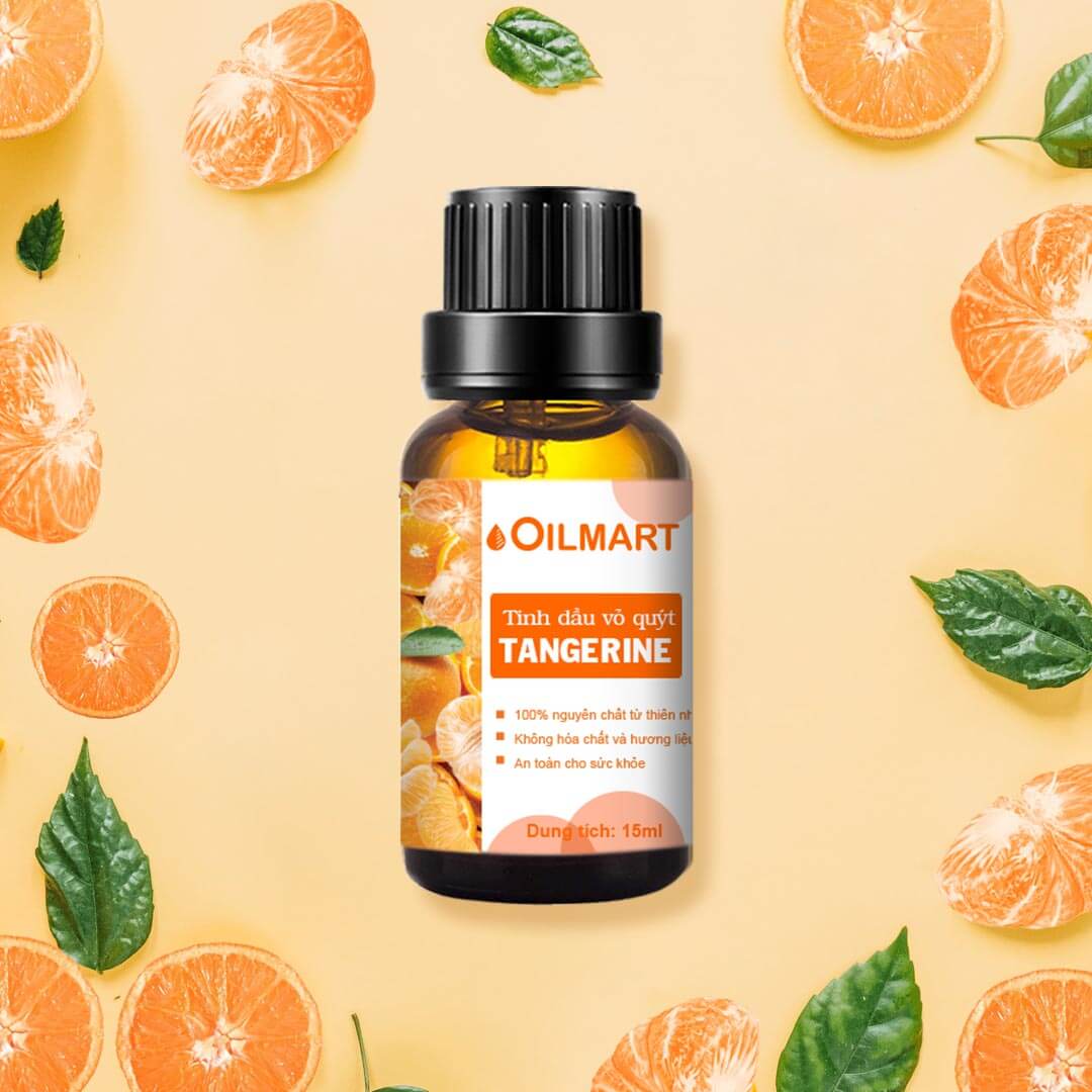 Tinh Dầu Thiên Nhiên Vỏ Quýt Oilmart Tangerine Essential Oil