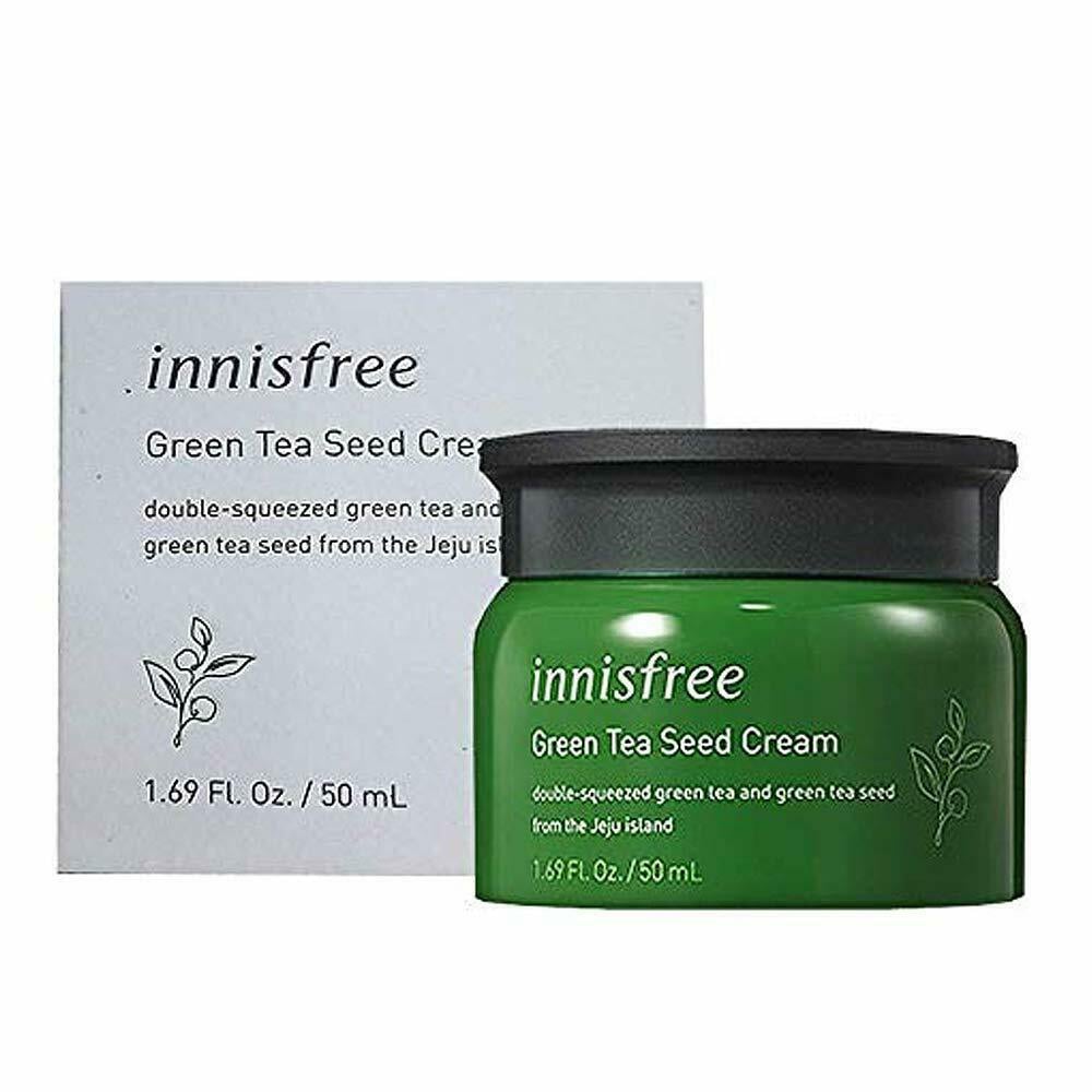 Kem Dưỡng Ẩm Trà Xanh Dành Cho Da Khô Innisfree Green Tea Seed Cream 50ml