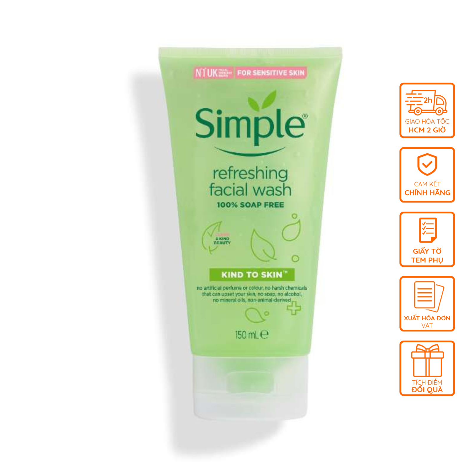 gel-rua-mat-simple-kind-to-skin-refreshing-facial-wash-150ml