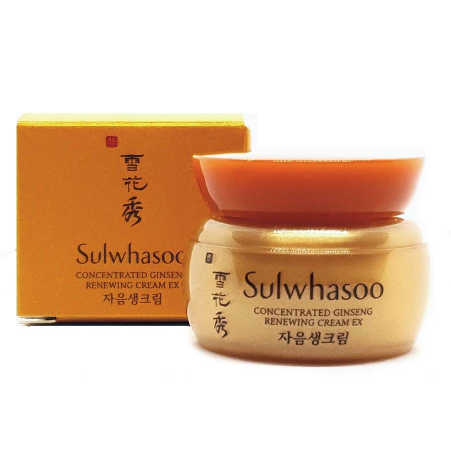 Kem Dưỡng Nhân Sâm Cô Đặc Chống Lão Hoá Sulwhasoo Concentrated Ginseng Renewing Cream EX 5ml